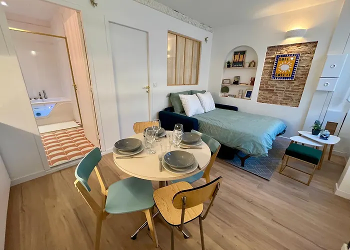 Le Bellegarde - Hypercentre Et Jacuzzi アパート